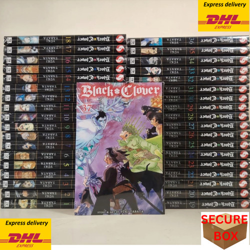 Black clover manga - manga, set