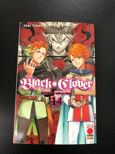 Black clover scintille - clover, n°14