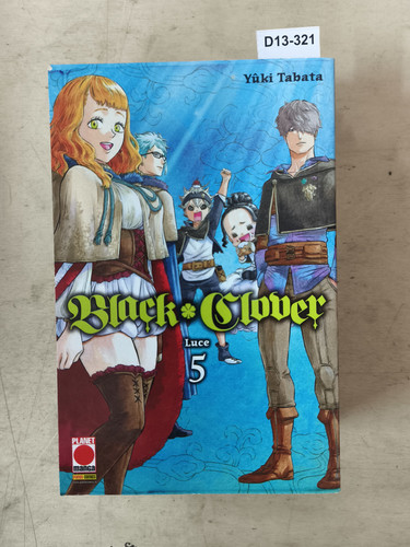 Black clover manga - clover, planet