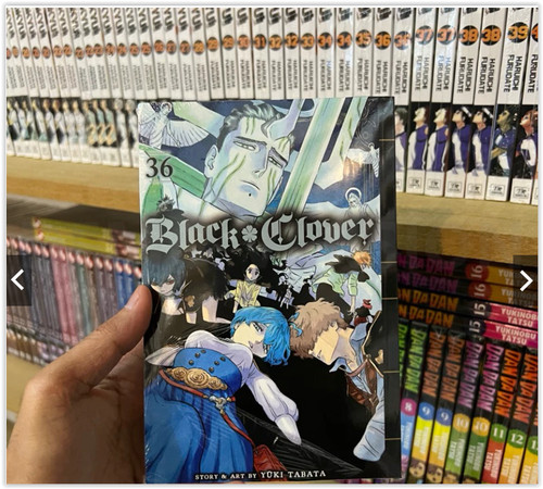 Black clover manga bundle vol - manga,