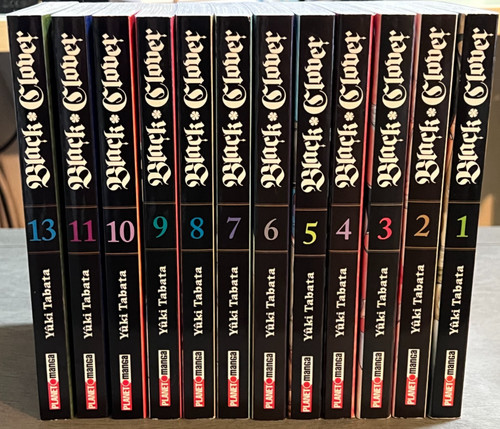 Black clover manga volumi - black,