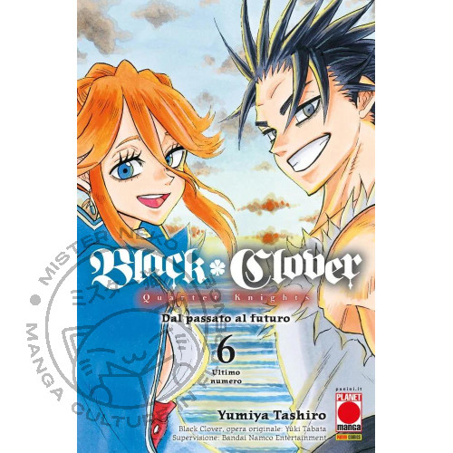 Manga black clover quartet - black,
