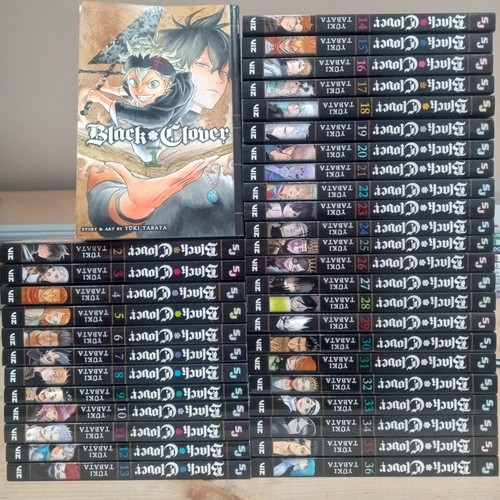 Black clover manga set vol - clover,