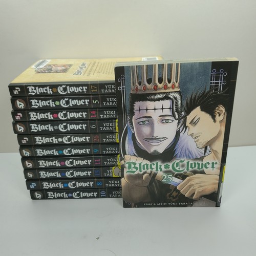 Black clover manga set inglese - black,