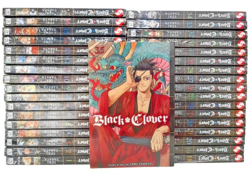 Black clover set manga - black,