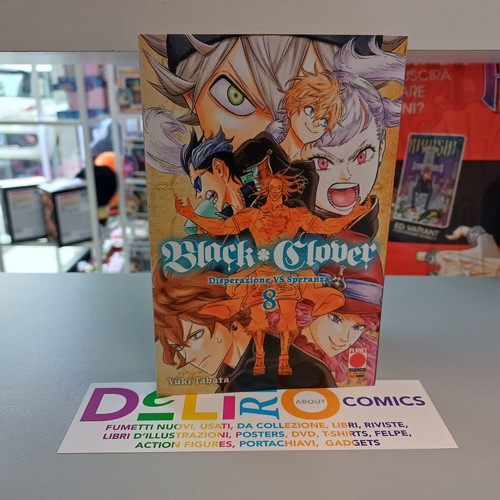 Black clover seconda - n.8, (seconda
