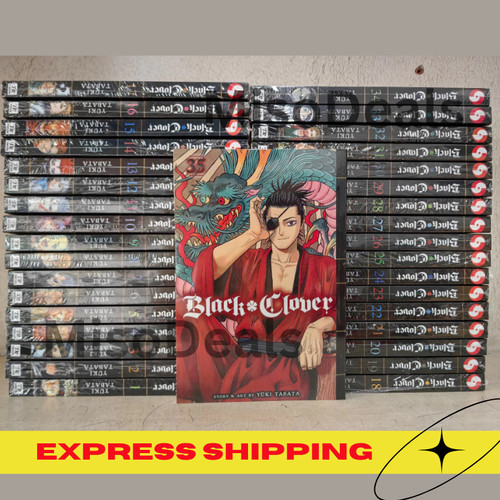 Black clover manga - black,